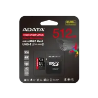 ADATA High-Endurance 512GB UHS-I Class 10 microSDXC Memory Card